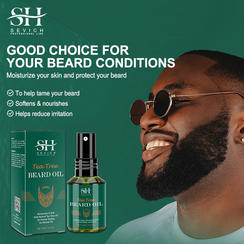 Tea Tree Beard Oil Set For Men - đánh giá và giá Hair Care Organic